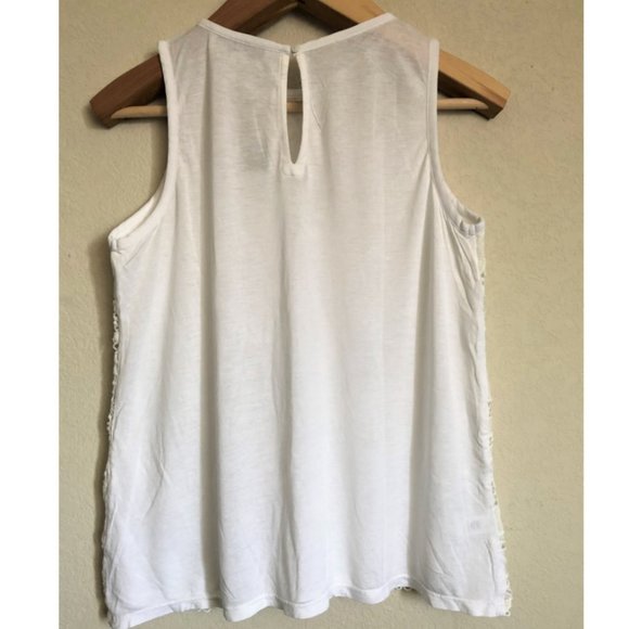 NWT Loft Lace Shell Top - Picture 3 of 9